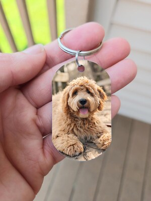 Pet Memorial Keychain, Pet Remembrance Gift, Dog Loss Gift, Sympathy Gift Loss of Dog, Dog Keychain, Personalized Gift, Pet Loss Gifts - image2